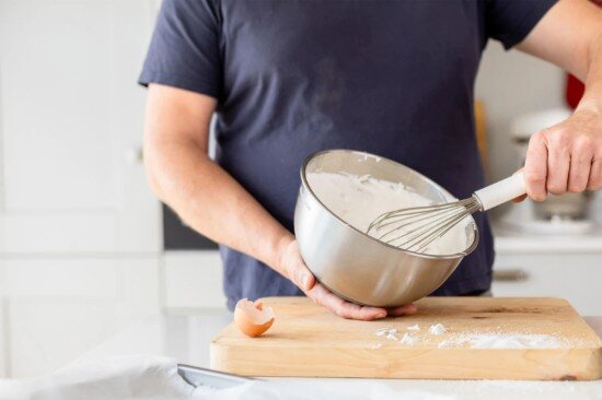 KitchenAid Бъркалка неръждаема стомана 27 см "Classic" Porcelain White - Kitc