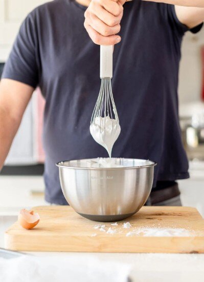 KitchenAid Бъркалка неръждаема стомана 27 см "Classic" Porcelain White - Kitc