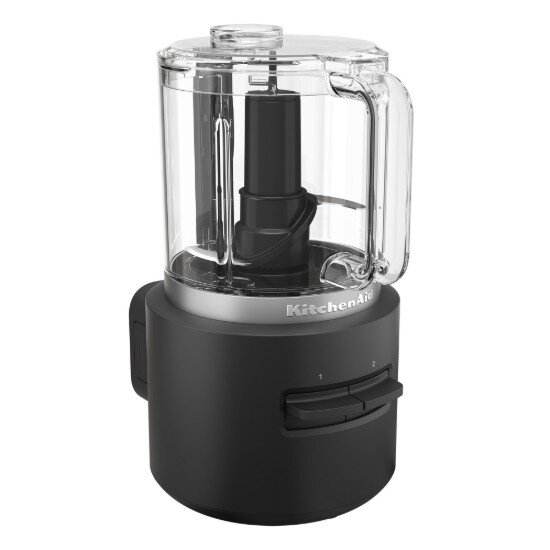 KitchenAid Чопър "Go" с акумулатор безкабелен 1.18L Matte Black -