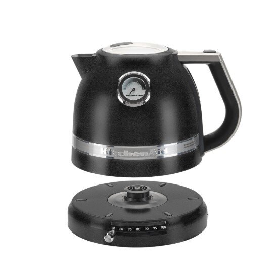 KitchenAid Електрическа кана Artisan 1.5L цвят "Cast Iron Black" - марка Kitchen