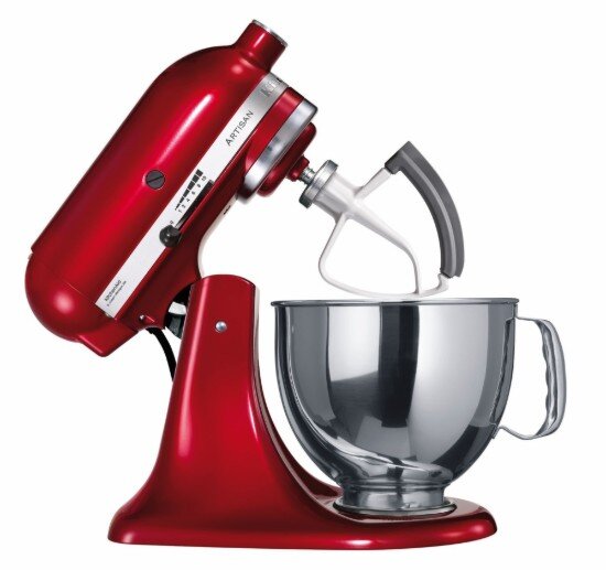 KitchenAid Гъвкаво гребло за пасиране за 43 L и 48 L купа изработено от метал
