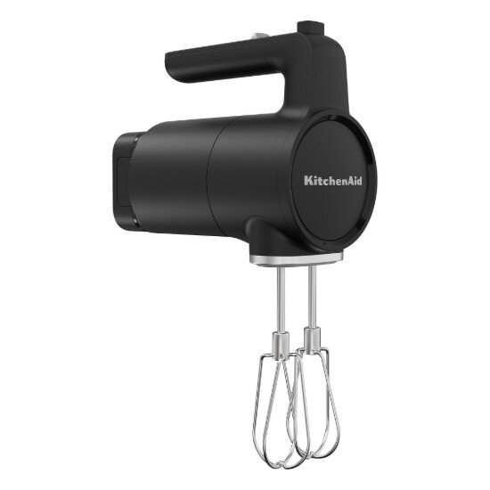 KitchenAid GO акумулаторен ръчен миксер 7-степенен с батерия Matte Black - Kit