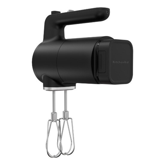 KitchenAid GO акумулаторен ръчен миксер 7-степенен с батерия Matte Black - Kit
