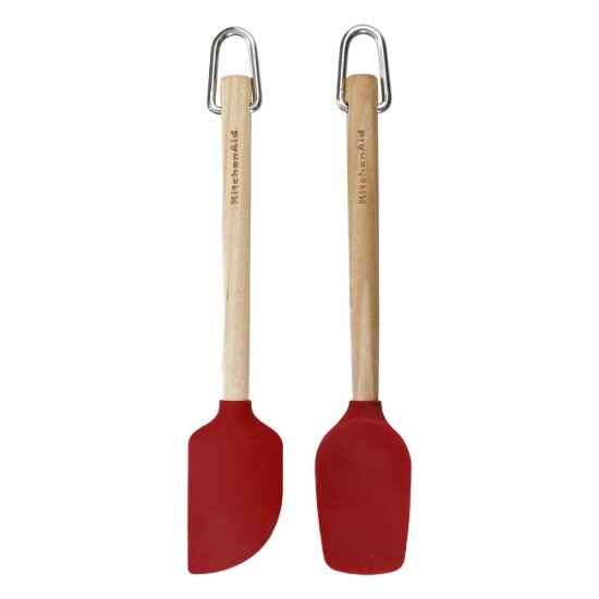 KitchenAid Комплект от 2 мини шпатули силиконова Empire Red -