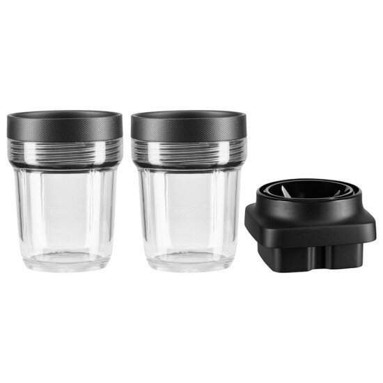 KitchenAid Комплект от 2 съда с остриета за блендер K400 02 л - марка KitchenAi