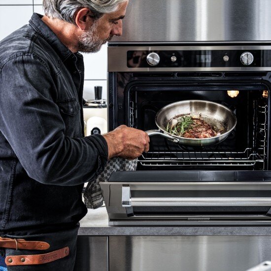 KitchenAid Комплект от 2 тигана неръждаема стомана 3-слойни 24 см / 28 см "TR