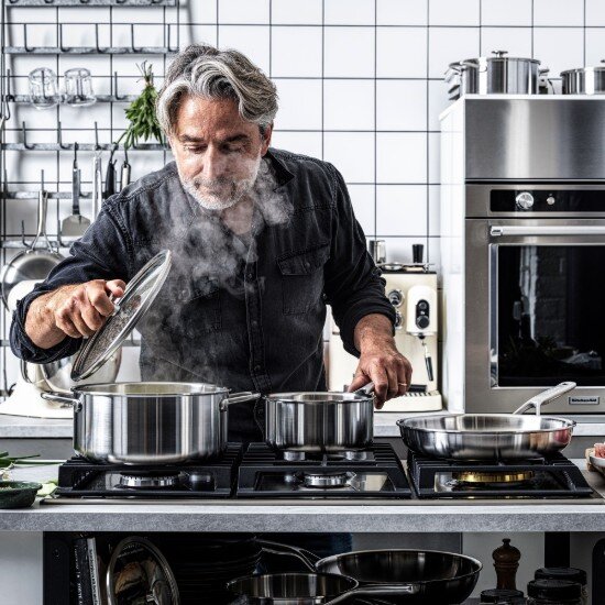 KitchenAid Комплект от 2 тигана неръждаема стомана 3-слойни 24 см / 28 см "TR