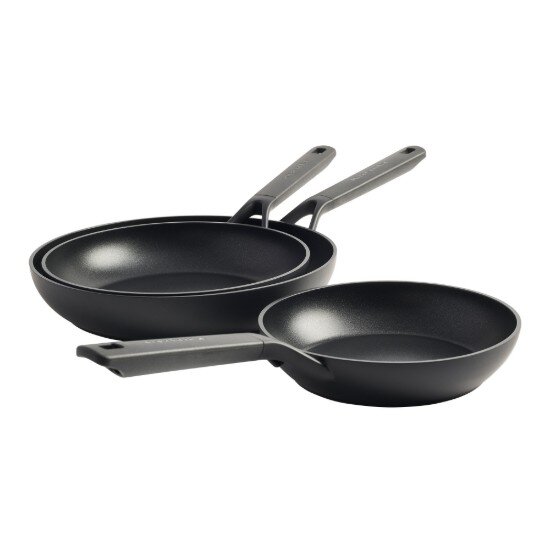 KitchenAid Комплект от 3 незалепващи тигана алуминий 20/24/28 см "Classic" - K
