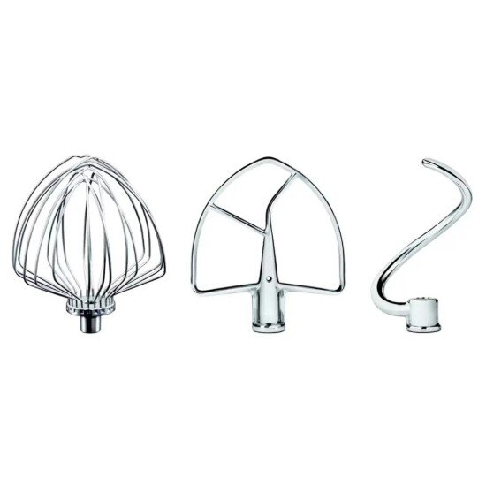 KitchenAid Комплект от 3 приставки за миксери с повдигаща се купа неръждаема сто