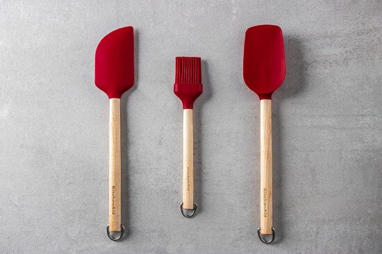 KitchenAid Комплект сладкарски прибори от 3 части силикон -