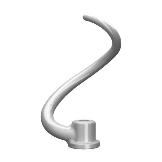 KitchenAid Кука за тесто за миксери алуминиева бяла -