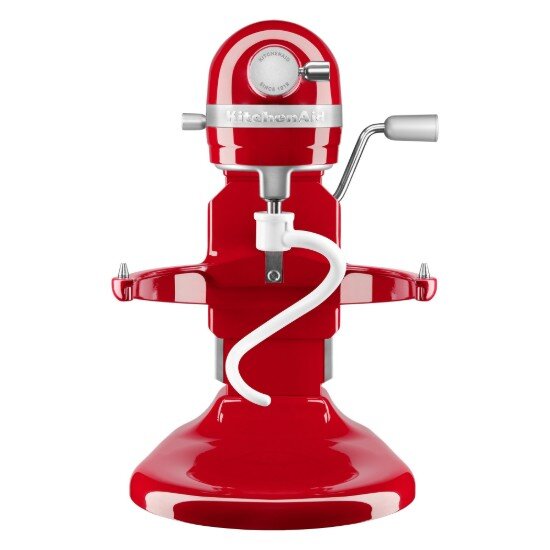 KitchenAid Кука за тесто за миксери алуминиева бяла -