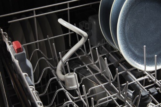 KitchenAid Кука за тесто за миксери с повдигане на купа сребристо покритие - Kit