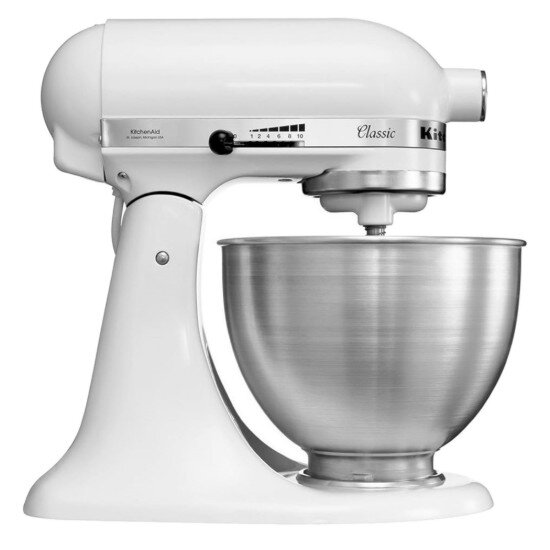 KitchenAid Миксер с купа 4.3 л Classic White -