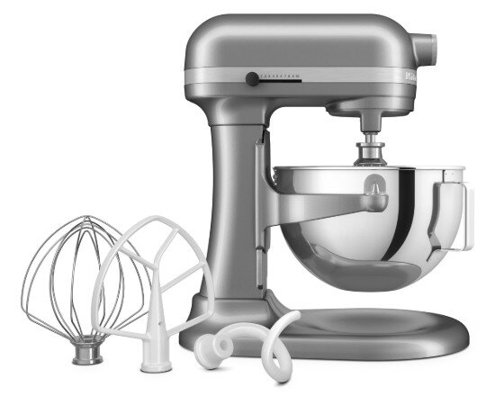 KitchenAid Миксер с купа 5.2L модел HEAVY DUTY Contour Silver -