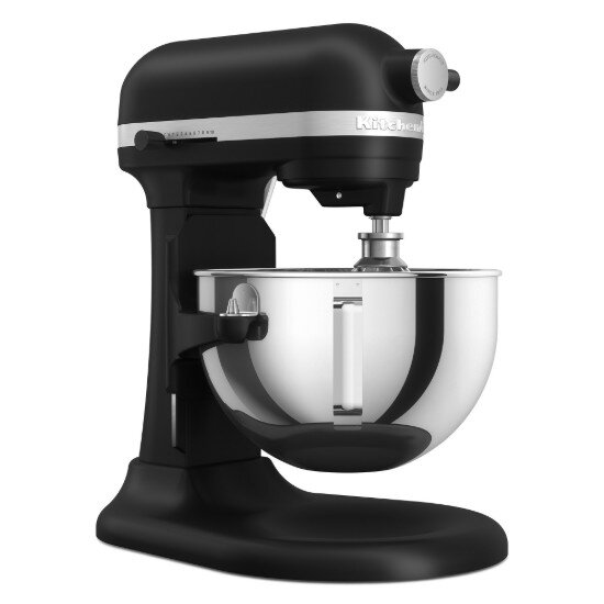 KitchenAid Миксер с купа 52 л модел HEAVY DUTY Matte Black -