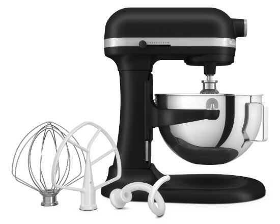 KitchenAid Миксер с купа 52 л модел HEAVY DUTY Matte Black -