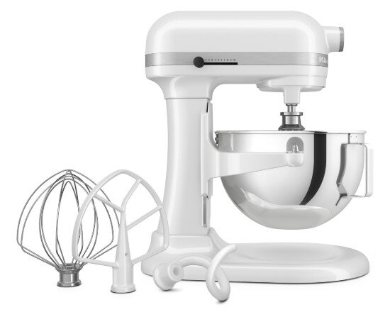 KitchenAid Миксер с купа 52 л модел HEAVY DUTY White -