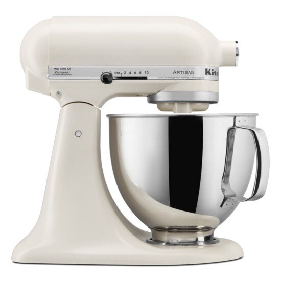 KitchenAid Миксер за купа 48л Artisan Model 175 Porcelain White -