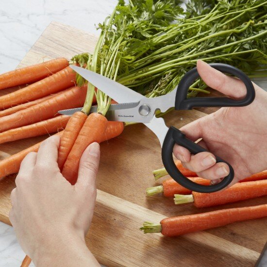 KitchenAid Многофункционална ножица неръждаема стомана 23 см черна - марка Kit