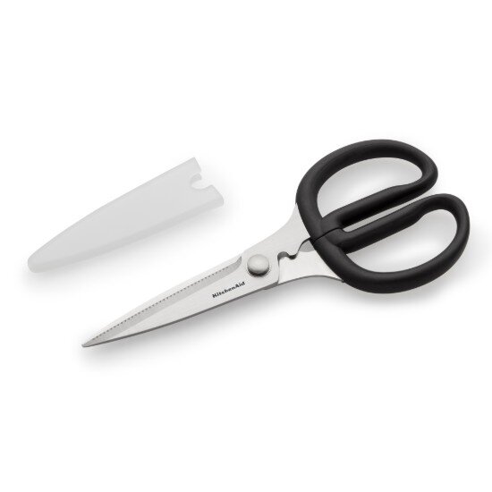 KitchenAid Многофункционална ножица неръждаема стомана 23 см черна - марка Kit