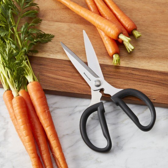 KitchenAid Многофункционална ножица неръждаема стомана 23 см черна - марка Kit