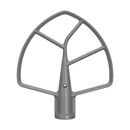 KitchenAid Плоска бъркалка за смесители за повдигане на купата сребристо покрити
