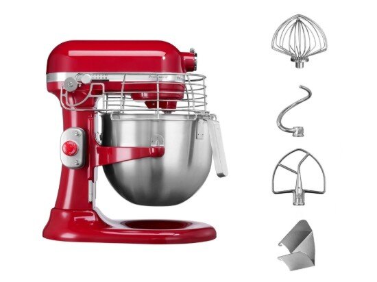 KitchenAid Професионален миксер 69 L Empire Red -