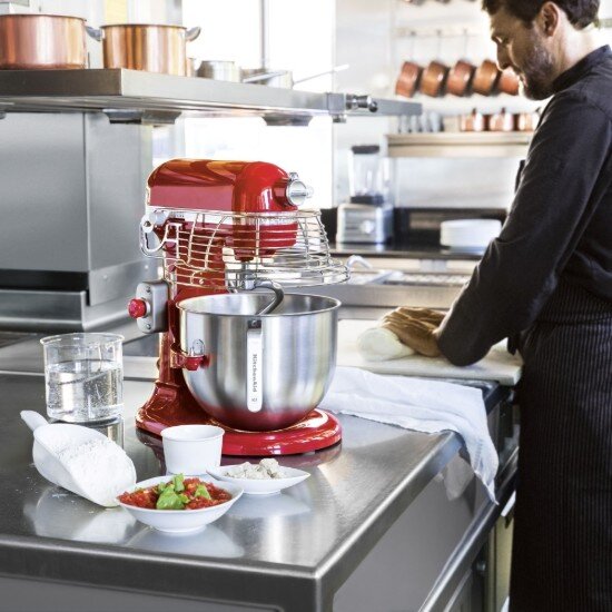 KitchenAid Професионален миксер 69 L Empire Red -