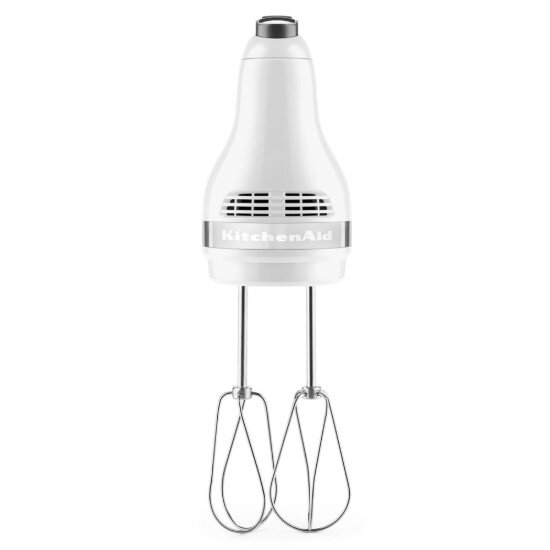 KitchenAid Ръчен миксер Classic с 5 скорости 85 W Бял -