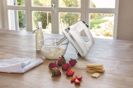 KitchenAid Ръчен миксер Classic с 5 скорости 85 W Бял -