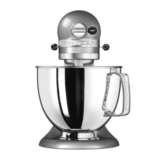 KitchenAid Стационарен миксер "Artisan" с купа 48 л модел 125 "Contour Silver