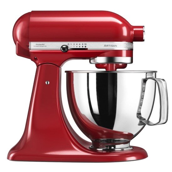 KitchenAid Стационарен миксер "Artisan" с купа 48 л модел 125 "Empire Red" -