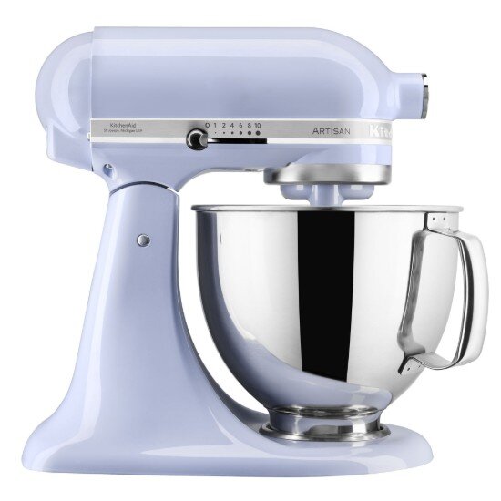 KitchenAid Стационарен миксер "Artisan" с купа 48 л модел 125 "Lavander Cream