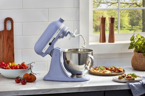KitchenAid Стационарен миксер "Artisan" с купа 48 л модел 125 "Lavander Cream