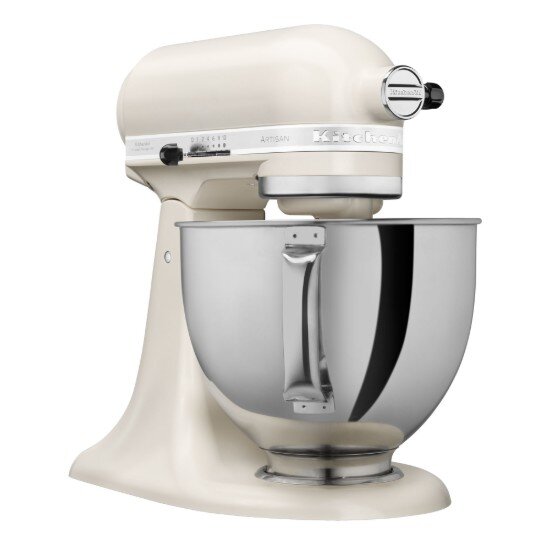 KitchenAid Стационарен миксер "Artisan" с купа 48 л модел 125 "Porcelain Whit
