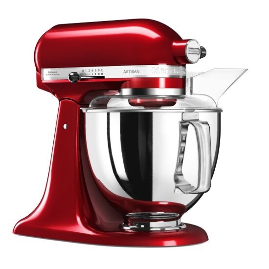 KitchenAid Стационарен миксер "Artisan" с купа 48 л модел 175 "Candy Apple" -