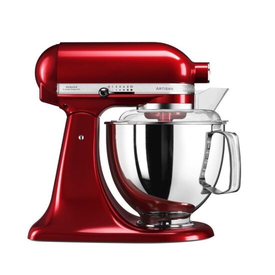 KitchenAid Стационарен миксер "Artisan" с купа 48 л модел 175 "Candy Apple" -