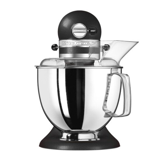 KitchenAid Стационарен миксер "Artisan" с купа 48 л модел 175 "Cast Iron Blac