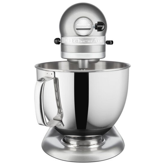 KitchenAid Стационарен миксер "Artisan" с купа 48 л модел 175 "Contour Silver