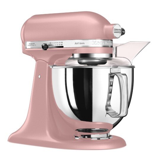 KitchenAid Стационарен миксер "Artisan" с купа 48 л модел 175 "Dried Rose" -