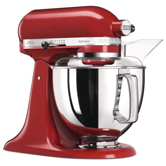 KitchenAid Стационарен миксер "Artisan" с купа 48 л модел 175 "Empire Red" -