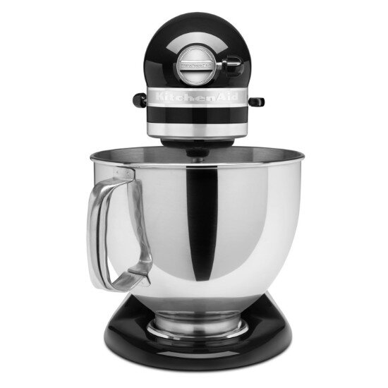 KitchenAid Стационарен миксер "Artisan" с купа 48 л модел 175 "Onyx Black - K