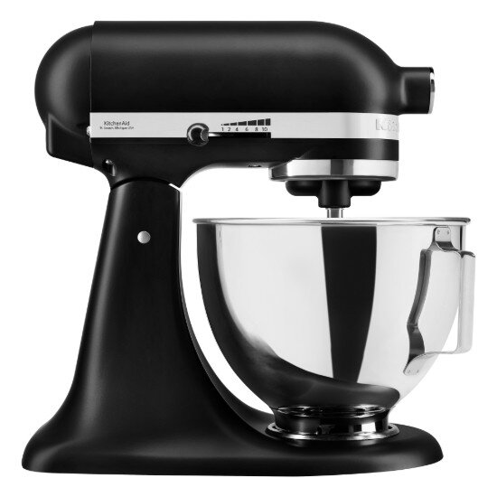 KitchenAid Стационарен миксер с купа 4.3 л модел 95 Matte Black -