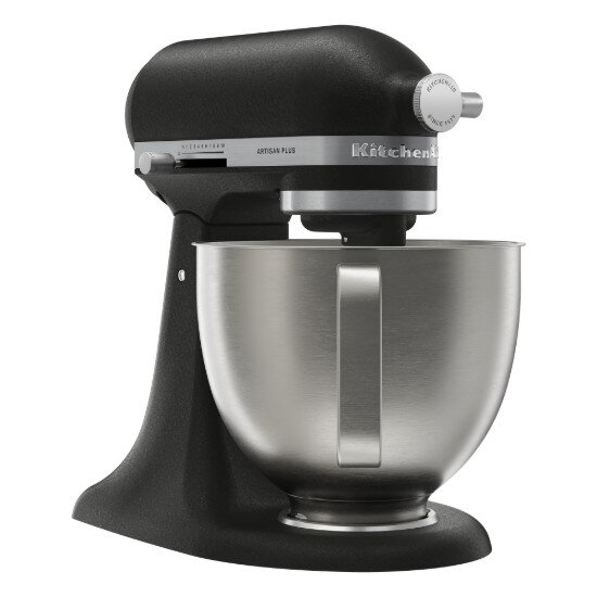 KitchenAid Стационарен миксер с купа 4.7 L Artisan Plus модел 50 чугунено черн