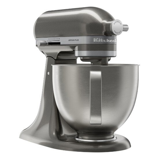KitchenAid Стационарен миксер с купа 4.7 L Artisan Plus модел 50 Medallion Sil