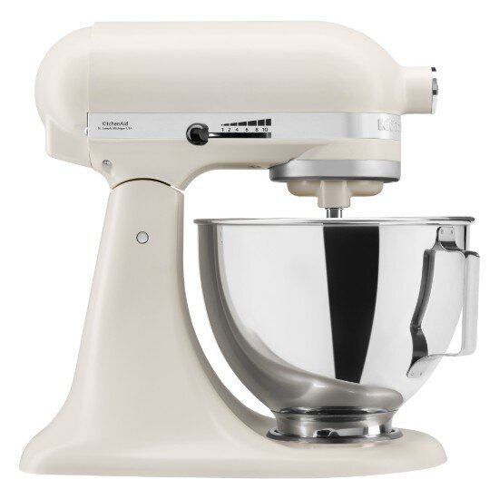 KitchenAid Стационарен миксер с купа 43 л Porcelain White -