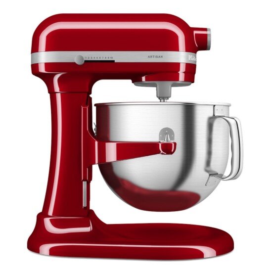 KitchenAid Стоящ миксер с повдигаща купа 66 л модел 70 Artisan Empire Red -