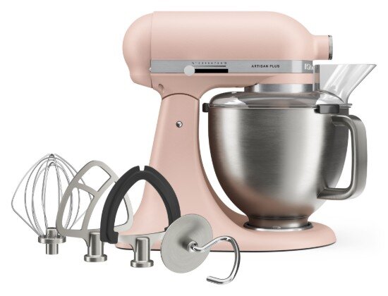 KitchenAid Стойка миксер с купа 4.7 L Artisan Plus Model 50 Feather Pink - Kit