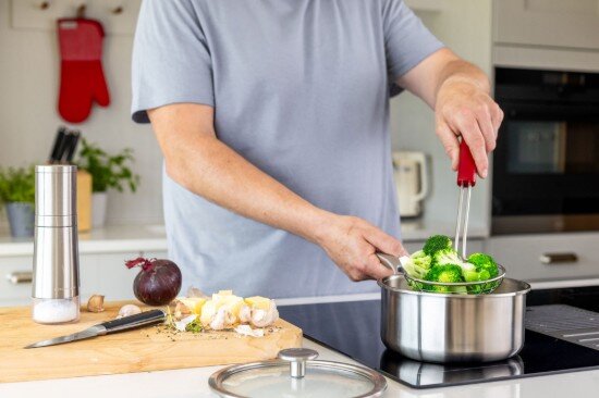 KitchenAid Телена цедка неръждаема стомана 35.5 см "Classic" Empire Red - Kit